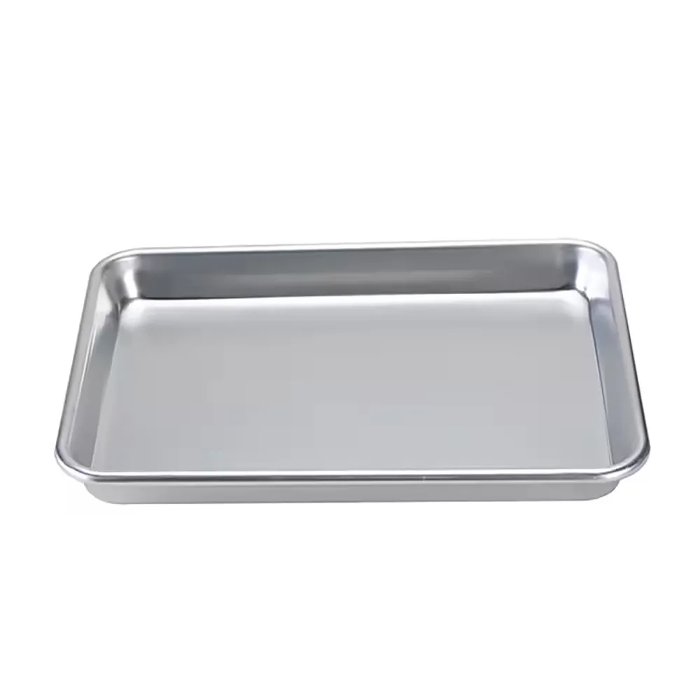 [SMLHJ-08D4060] Alumunium Baking Pan Low-Sided (400*600*30*0.8)